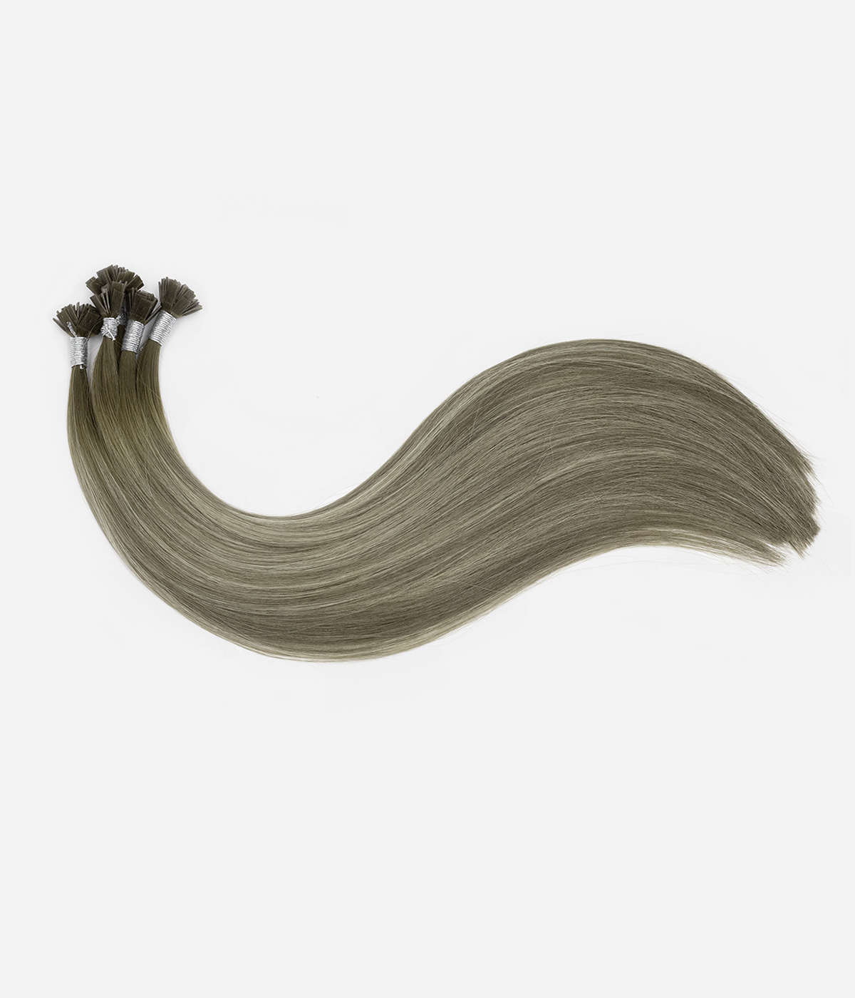 Delux Keratin Fusion Double Drawn Flat tip Bonded 100% Virgin Human Hair Extensions for 20g (0.8g/stand)