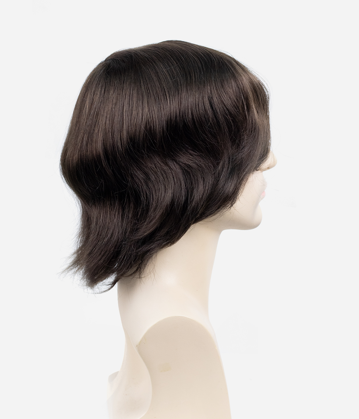 Injection Hair System Medium Length Men Hairstyle | 0.06-0.08MM FULL SKIN with 8 inches hair