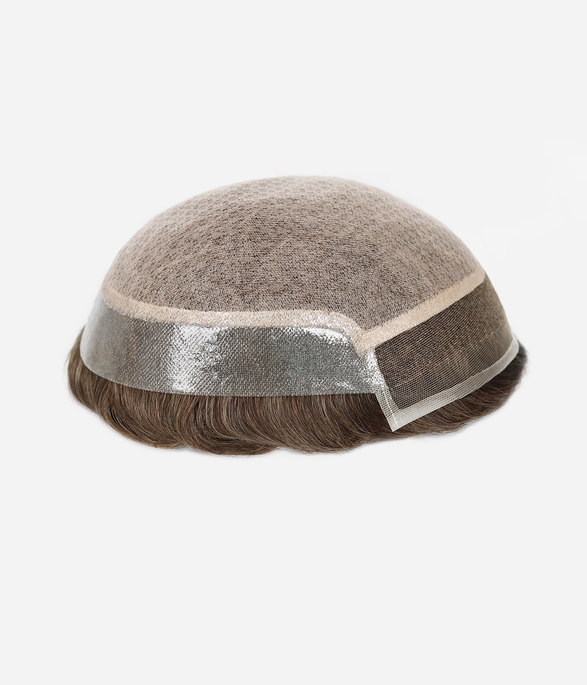  Men's Hair System SILK BASE | Achieve an Incomparable, Authentic Scalp Look