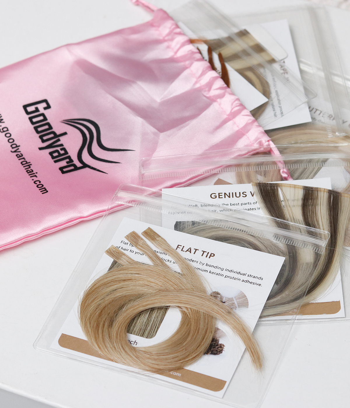 Goodyard Elegance Hair Extensions Sample Pack