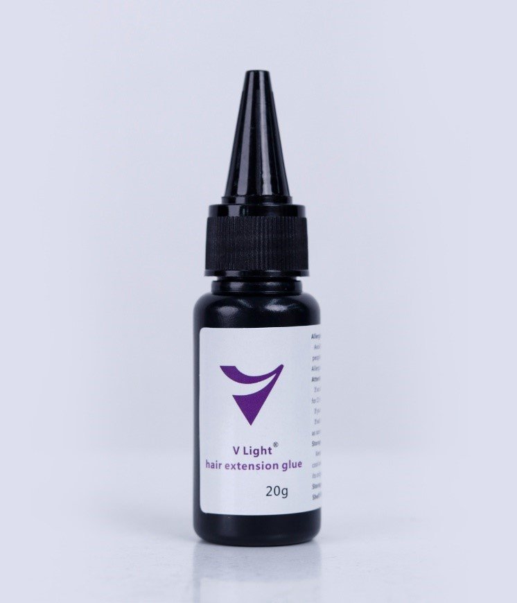 v light hair extension glue 1