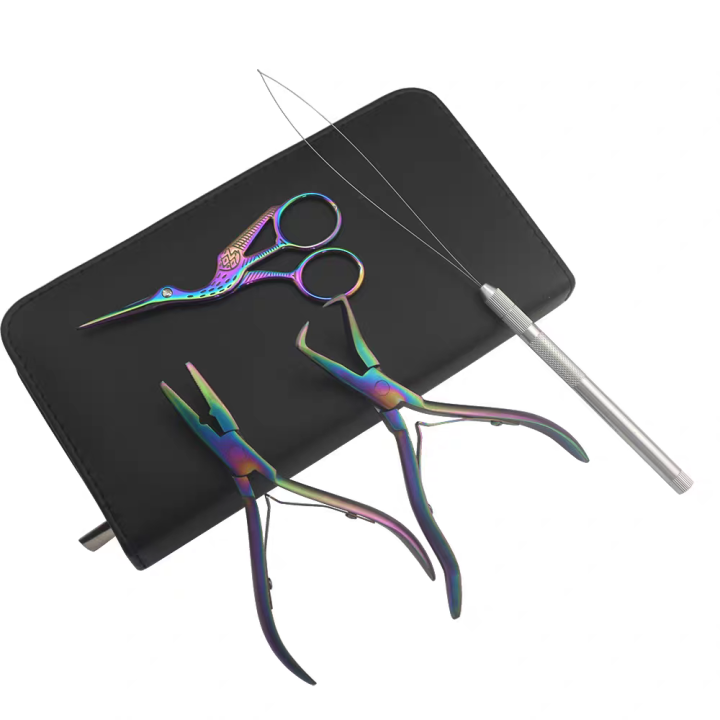 Goodyard Hair Micro Bead Hair Extensions Kit Professional Tool for Hairstylists