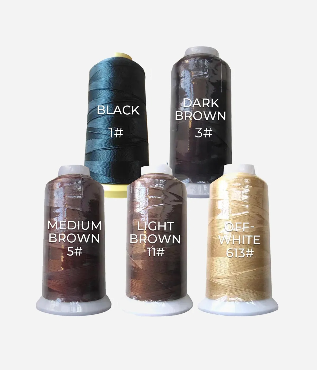 Best Quality Nylon Thread for Weft Hair Extensions