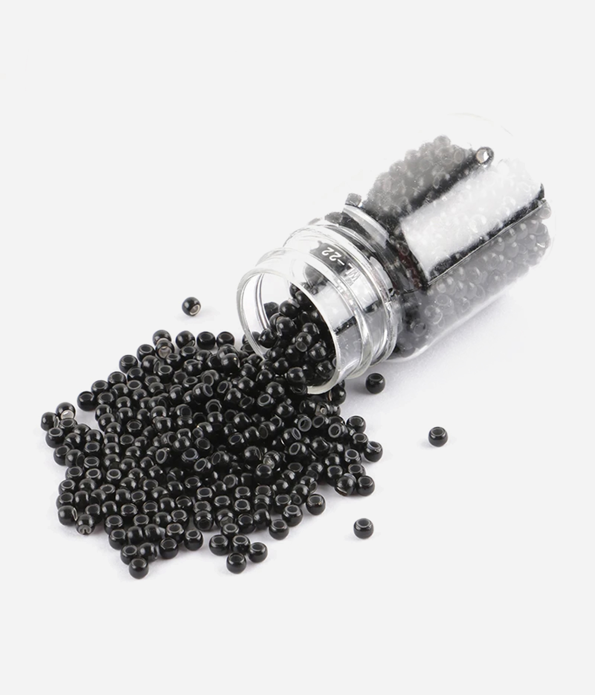 Hair Extension Copper Nano Rings With Silicone 2.9x1.6x2.0mm