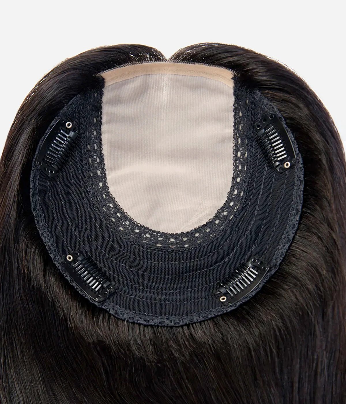 Silk Top human hair Topper