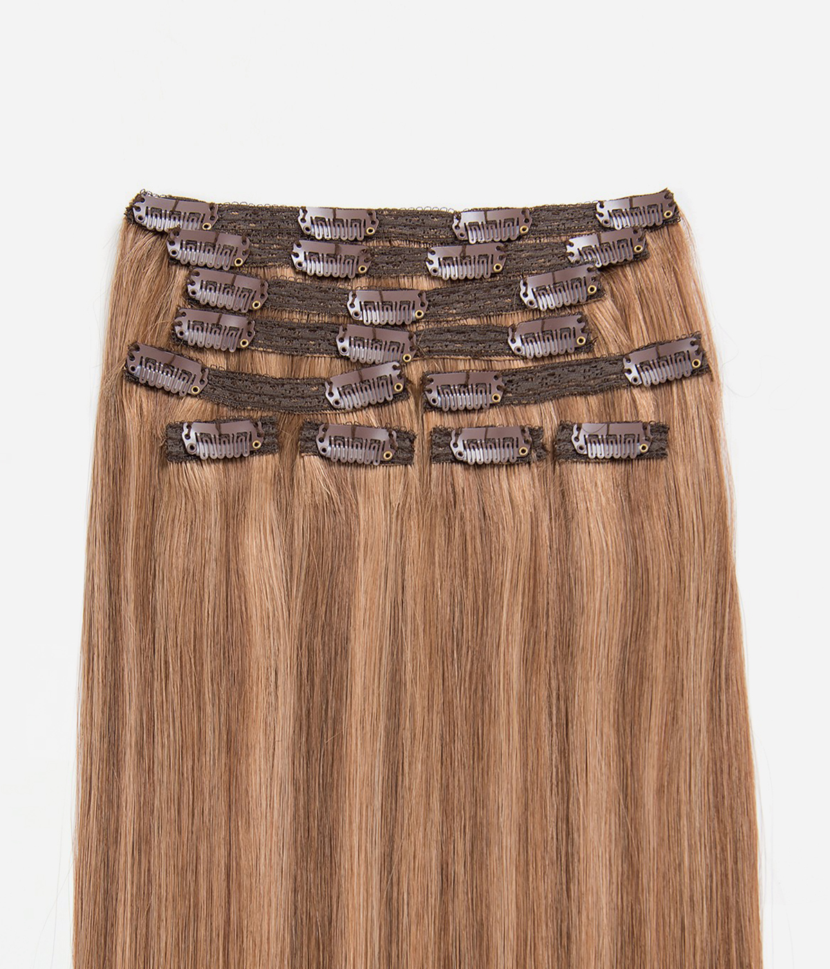 18" 160G 10 Pieces Classic Clip-in Remy Human Hair Extensions