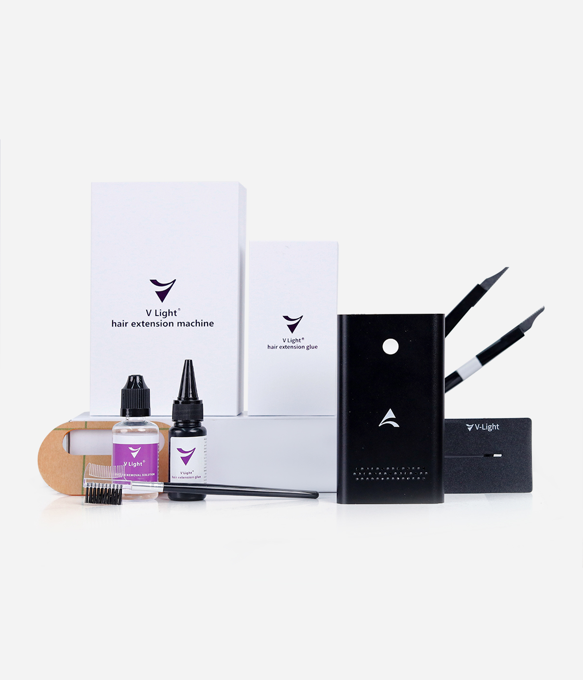  V-LIGHT Hair Extension Machine Kit | Invisible Hair Extension 