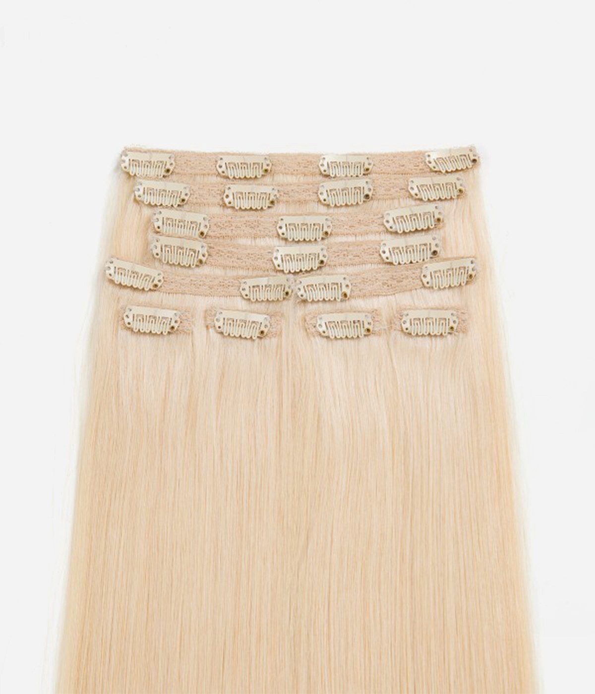 20" 200G 10 Pieces Classic Clip-in Remy Human Hair Extensions