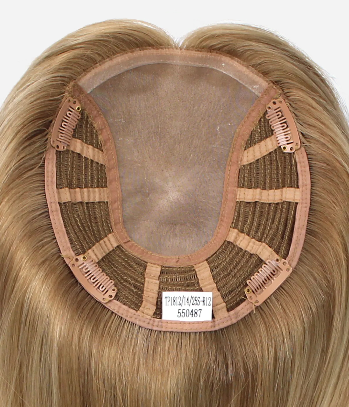 6"x7“ Mono Top Remy Human Hair Topper | Free Hair Parting | Breathable Base