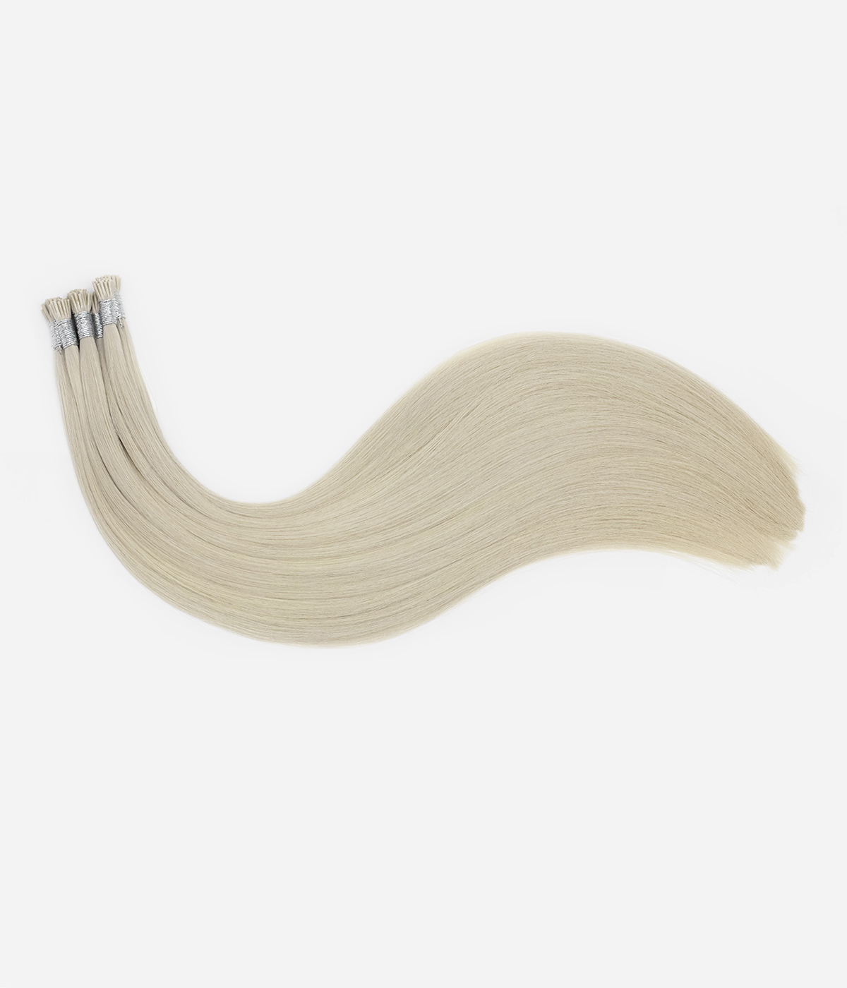 Delux Keratin Fusion I tip Bonded 100% Virgin Human Hair Extensions for pro 20g(0.8g/strand)