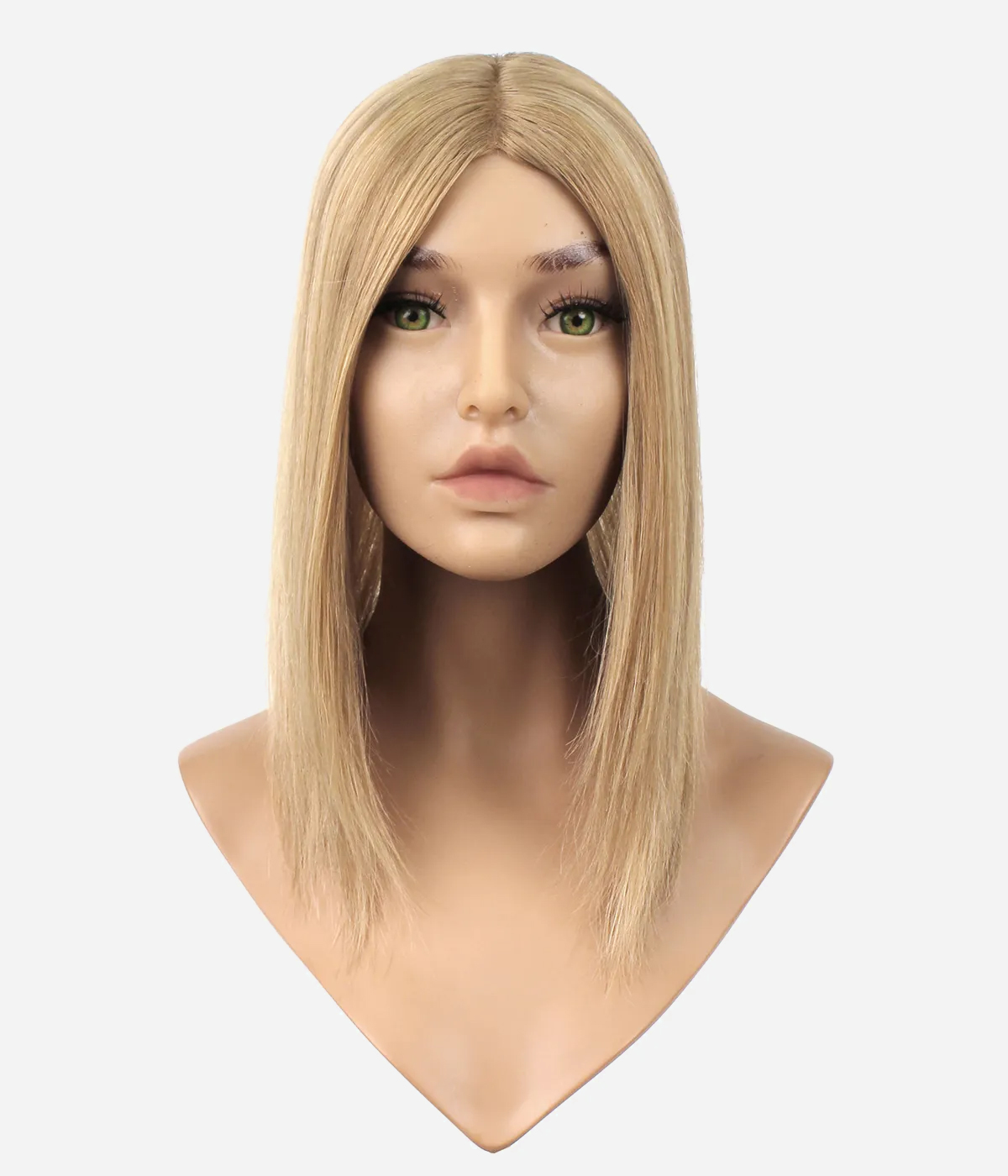 6"x7“ Mono Top Remy Human Hair Topper | Free Hair Parting | Breathable Base