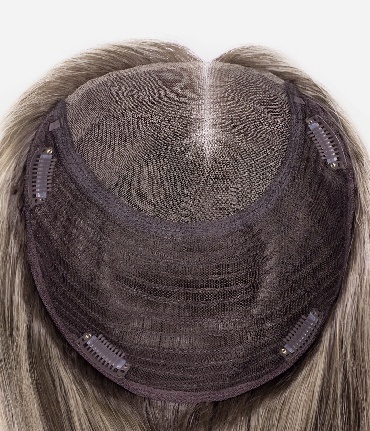  8.5" x 9" Closed Lace Human Hair Topper | Breathable Base | Low Density | Salon-Ready Design