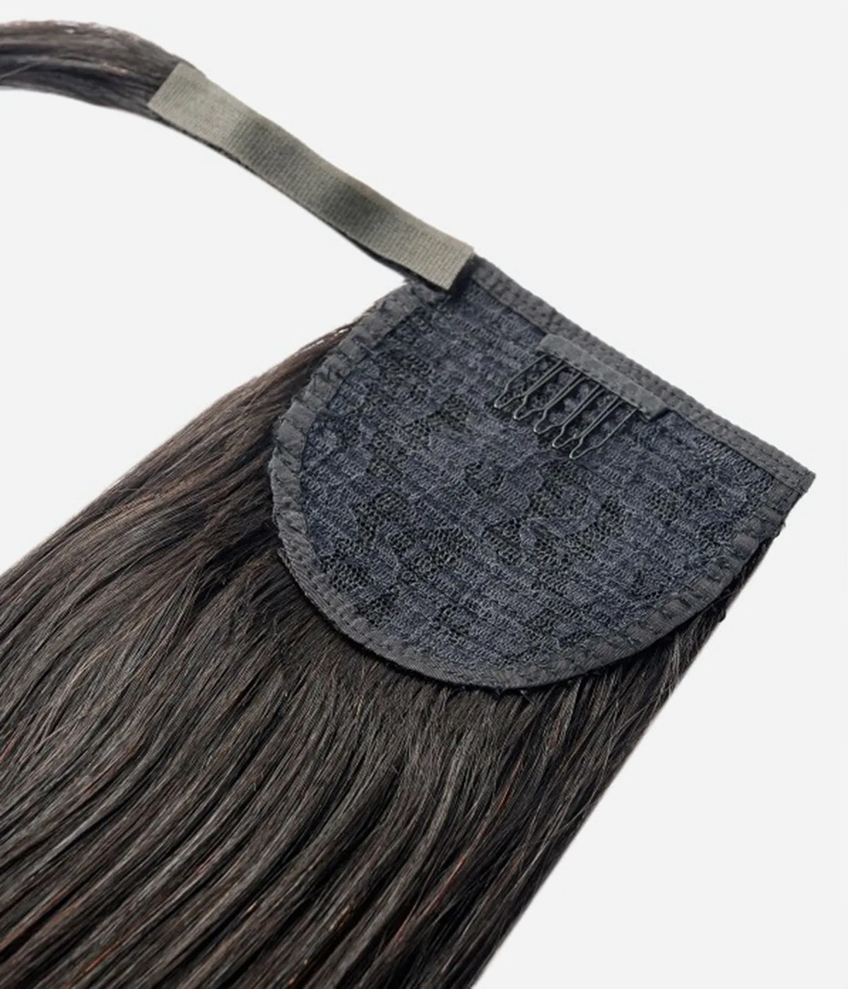 14-20" Wrap Around Human Hair Ponytail Extension