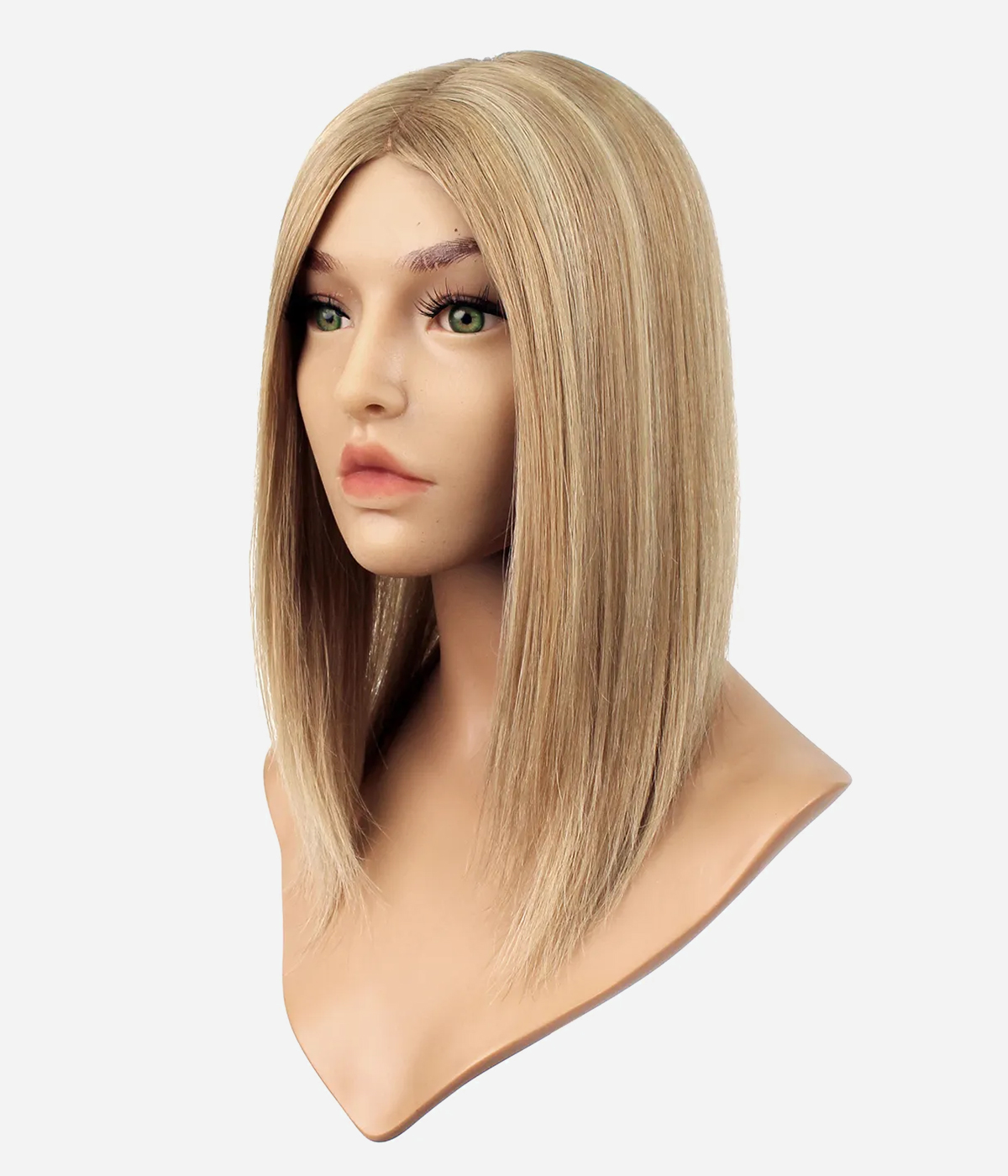 6"x7“ Mono Top Remy Human Hair Topper | Free Hair Parting | Breathable Base