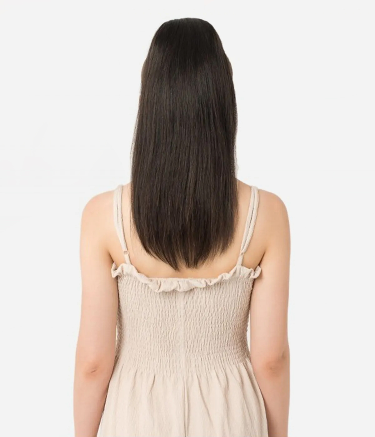 14-20" Wrap Around Human Hair Ponytail Extension