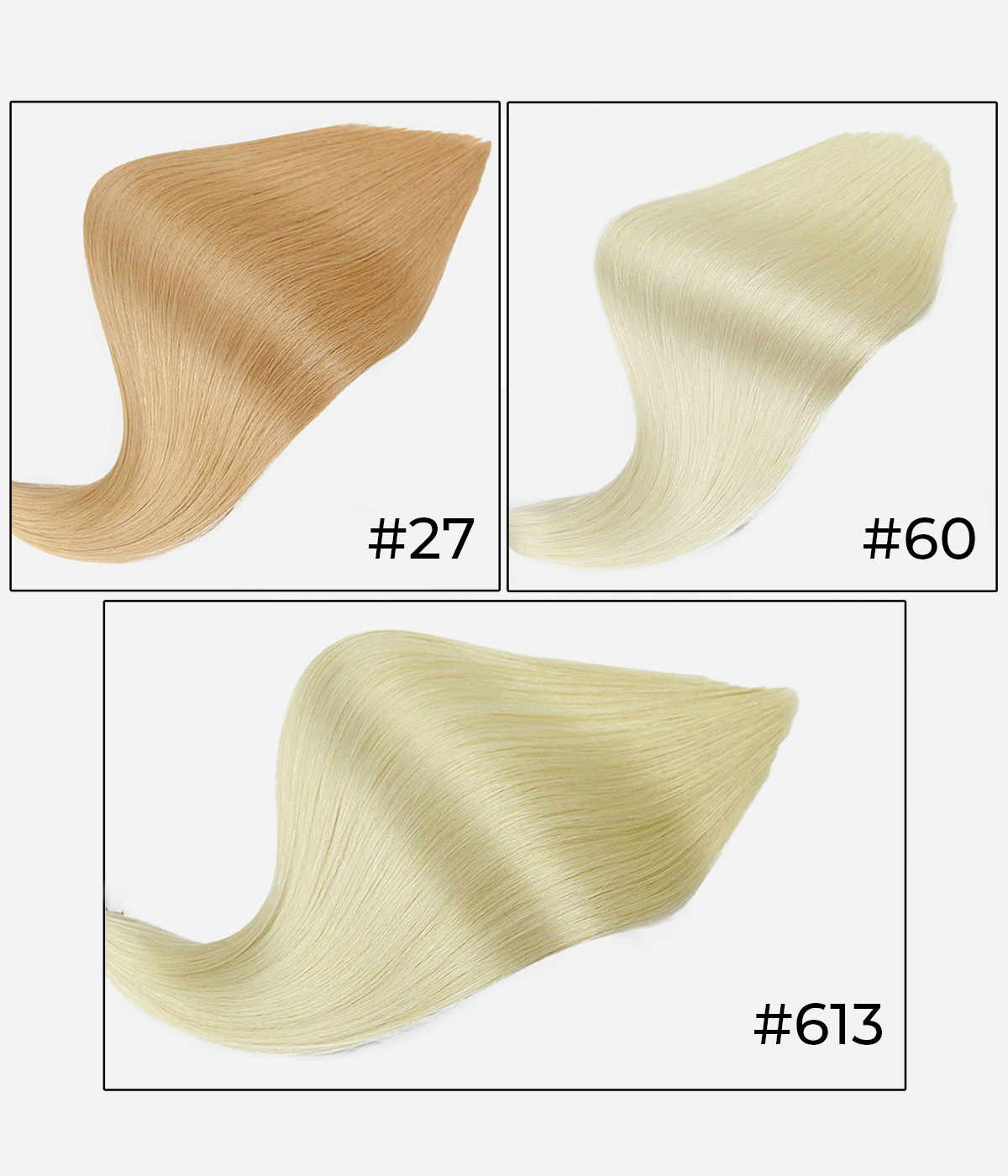 Delux  Ultra Slim Tape-in 100% Virgin Remy Human Hair Extensions for Pro 100g