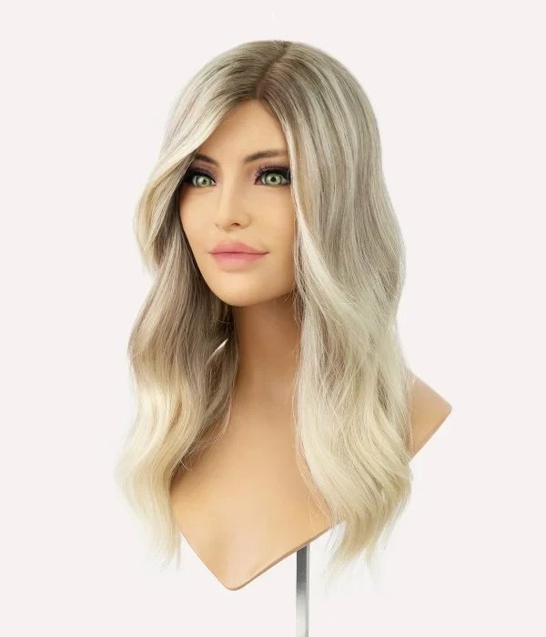 Glacier Melt hair color for hair topper