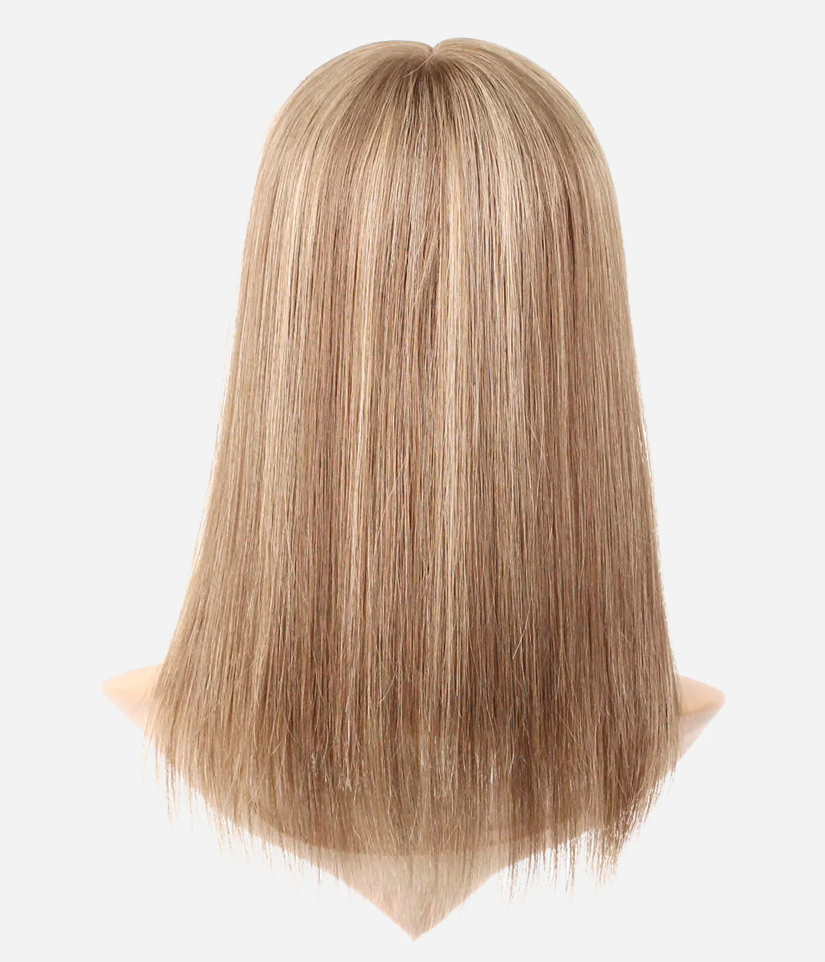6"x7“ Mono Top Remy Human Hair Topper | Free Hair Parting | Breathable Base