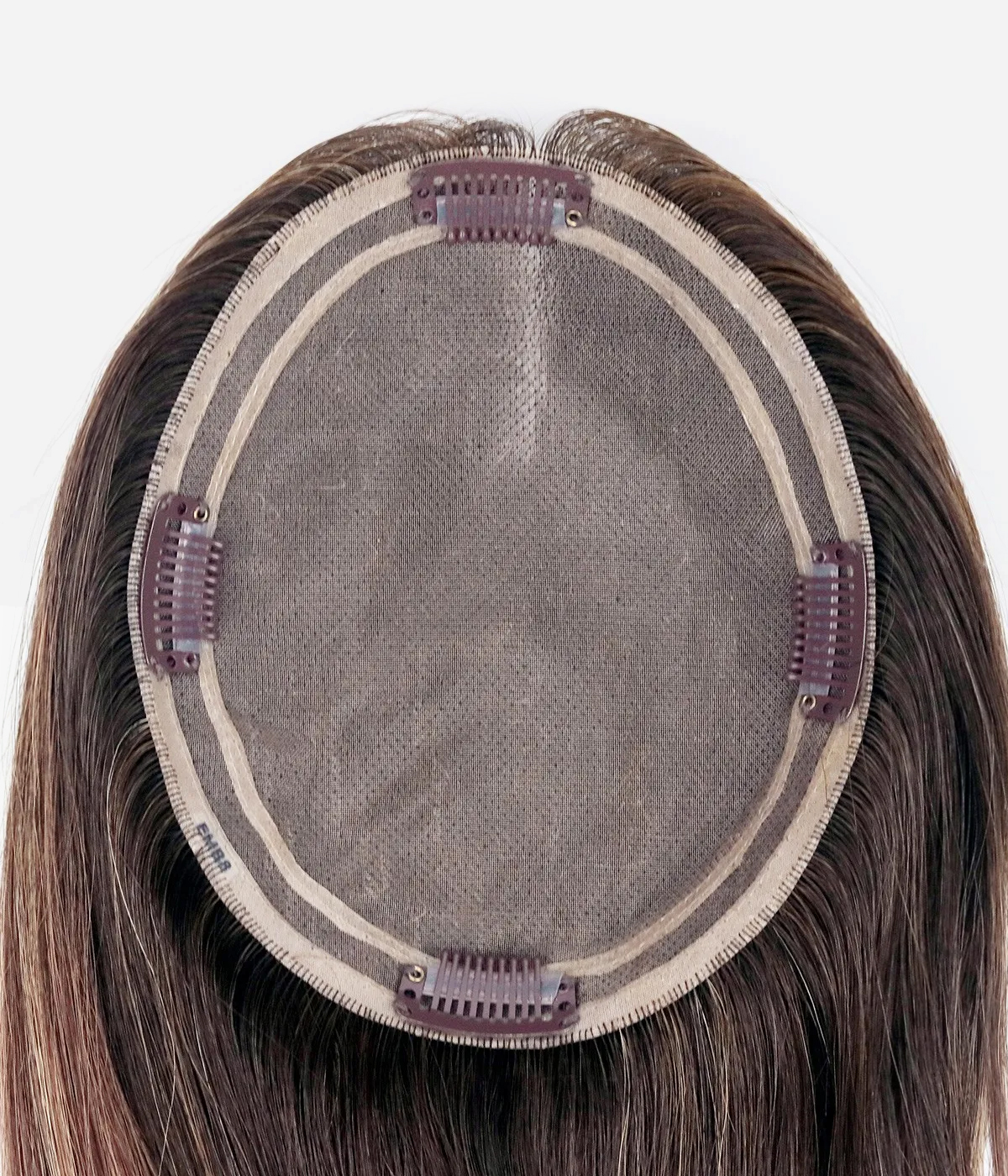 5.5"x6.5" Full Mono Human Hair Topper | Low Density