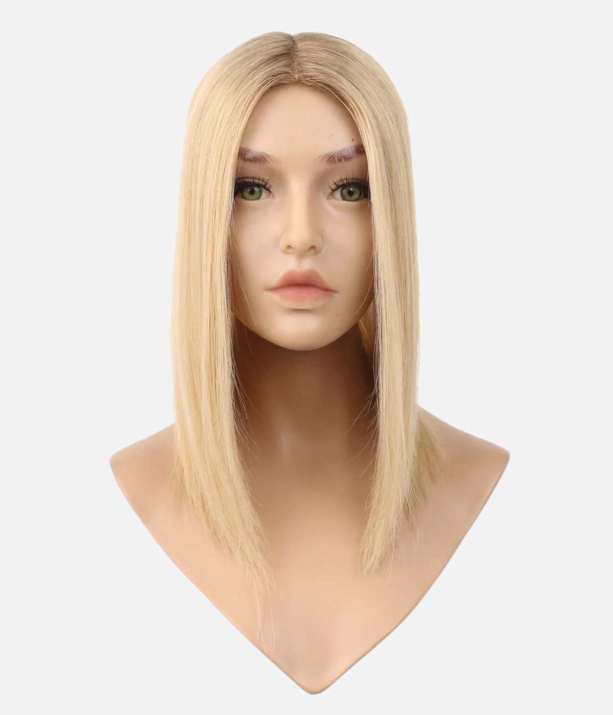 6"x7“ Mono Top Remy Human Hair Topper | Free Hair Parting | Breathable Base