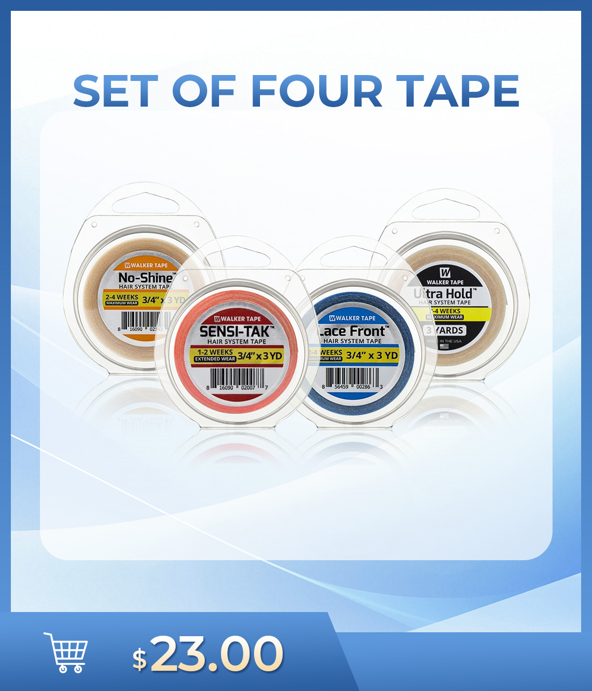 Hair System Starter Kit Package 3| Thin Skin Hair System Plus Tools