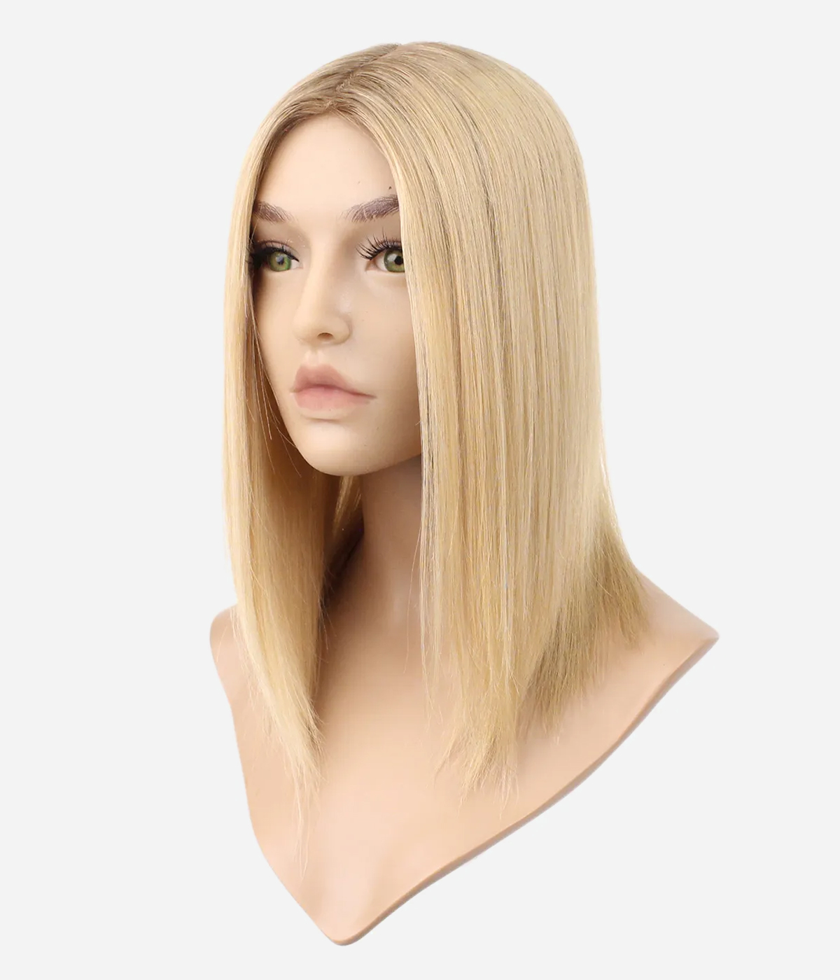 6"x7“ Mono Top Remy Human Hair Topper | Free Hair Parting | Breathable Base