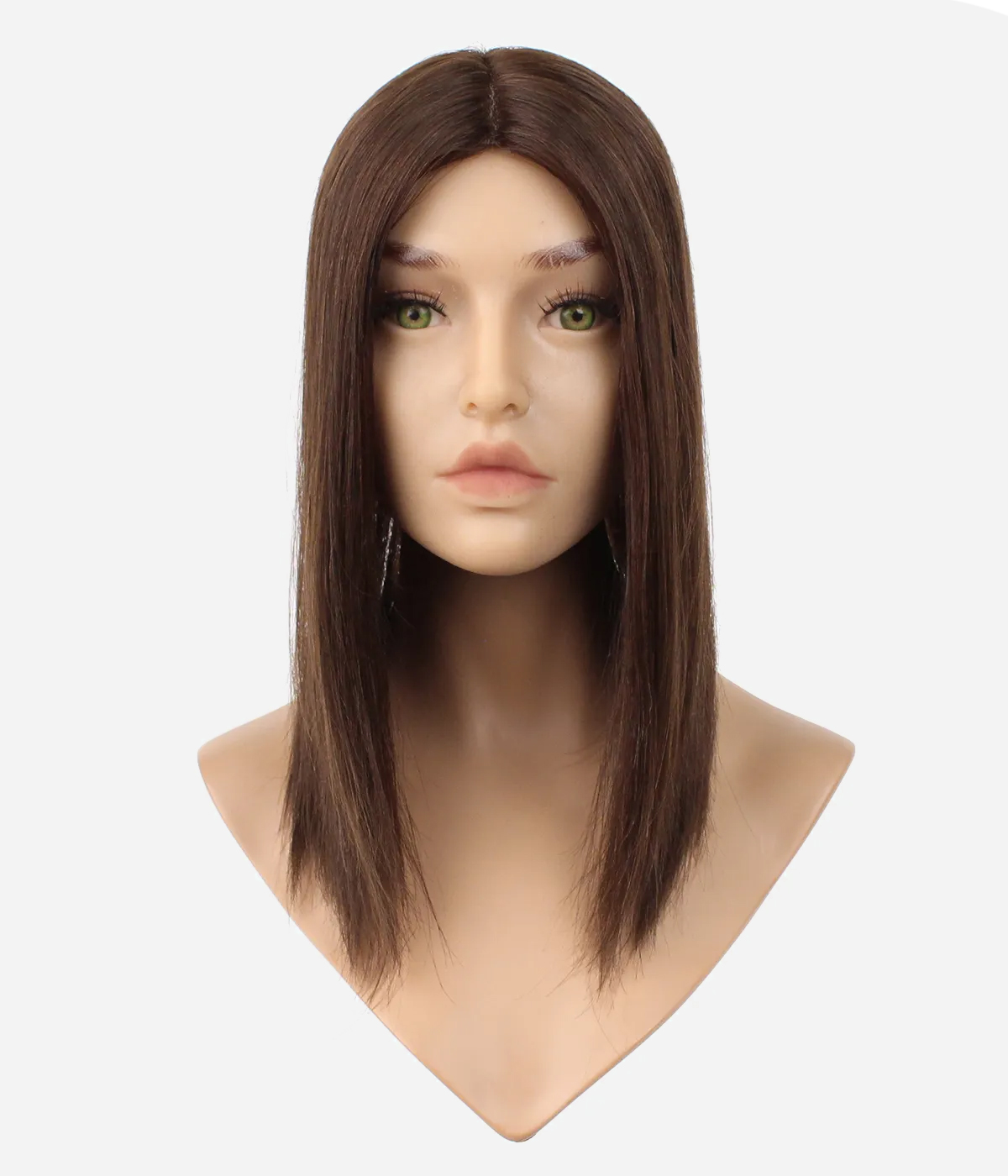 6"x7“ Mono Top Remy Human Hair Topper | Free Hair Parting | Breathable Base