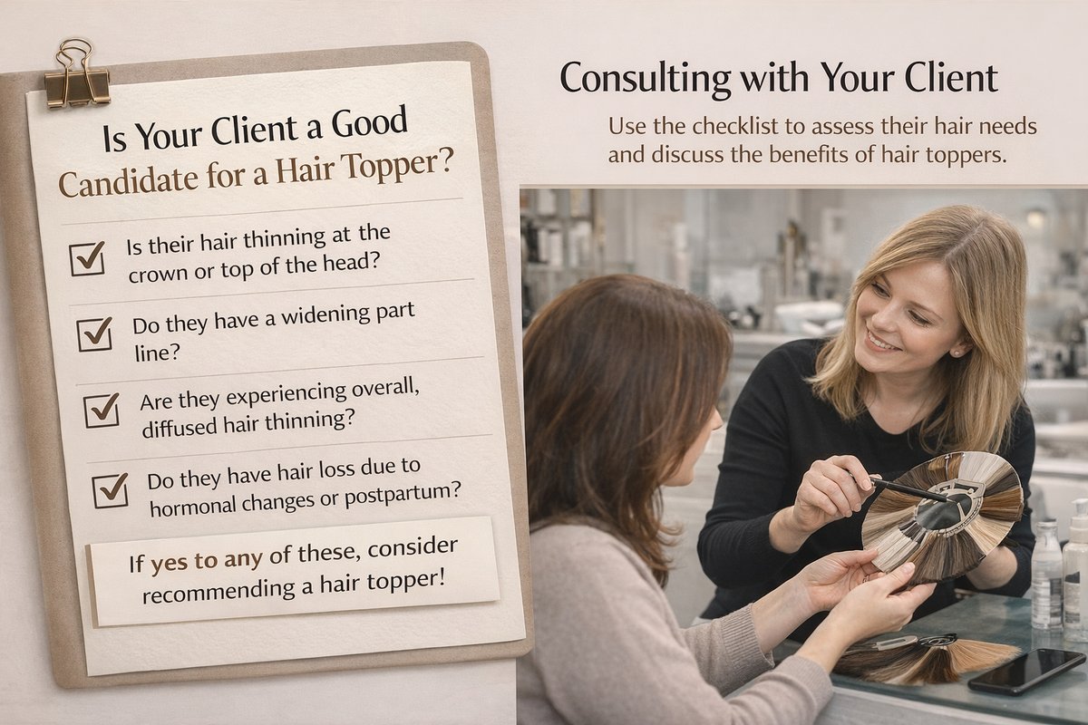 Is Your Client a Good Candidate for a Hair Topper