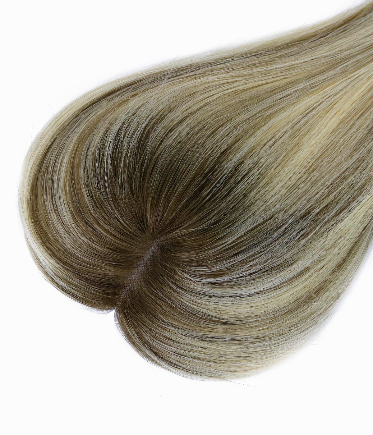 4.5'' × 2.75'' Mono Top Human Hair Topper | Professional Mesh Integration | Salon Exclusive