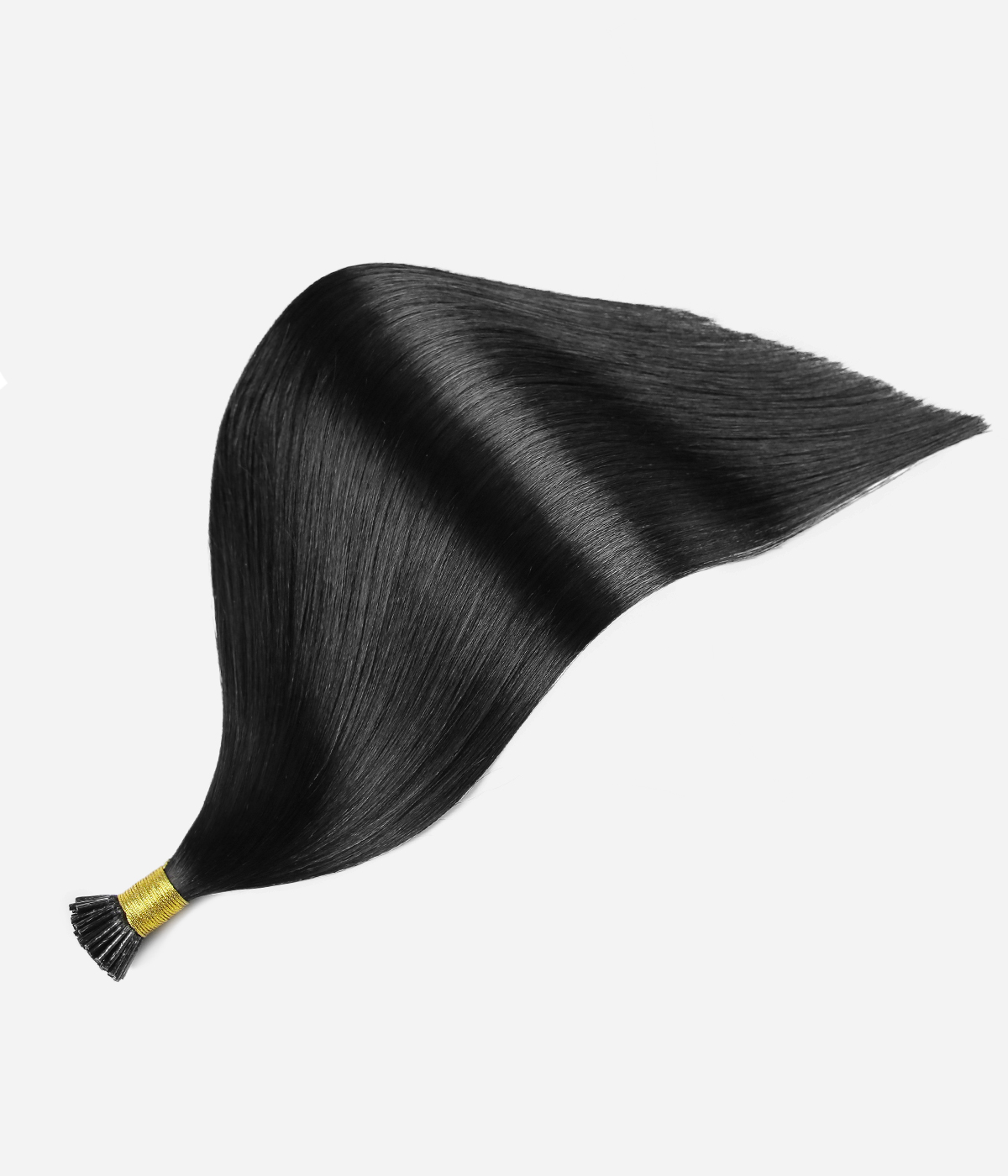 Delux Keratin Fusion I tip Bonded 100% Virgin Human Hair Extensions for pro 100g