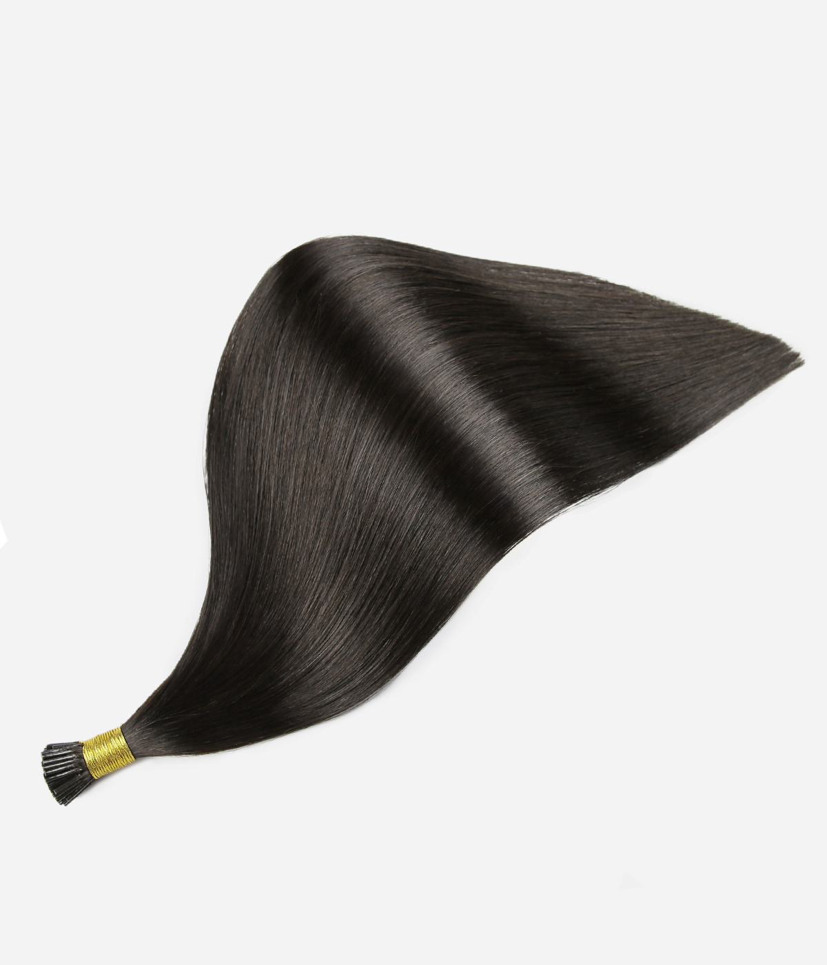 Delux Keratin Fusion I tip Bonded 100% Virgin Human Hair Extensions for pro 100g