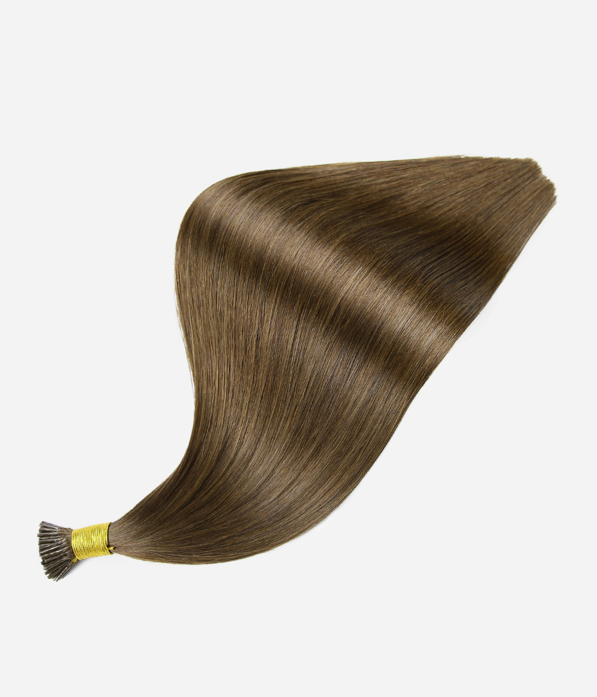 Delux Keratin Fusion I tip Bonded 100% Virgin Human Hair Extensions for pro 100g