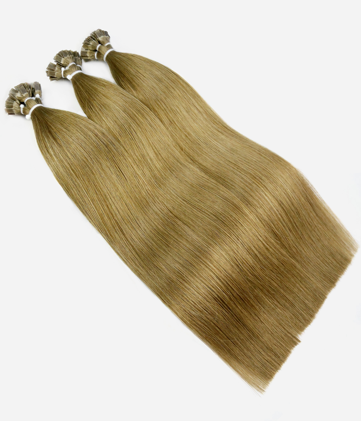 Delux Keratin Fusion Flat tip Bonded 100% Virgin Human Hair Extensions for pro 100g