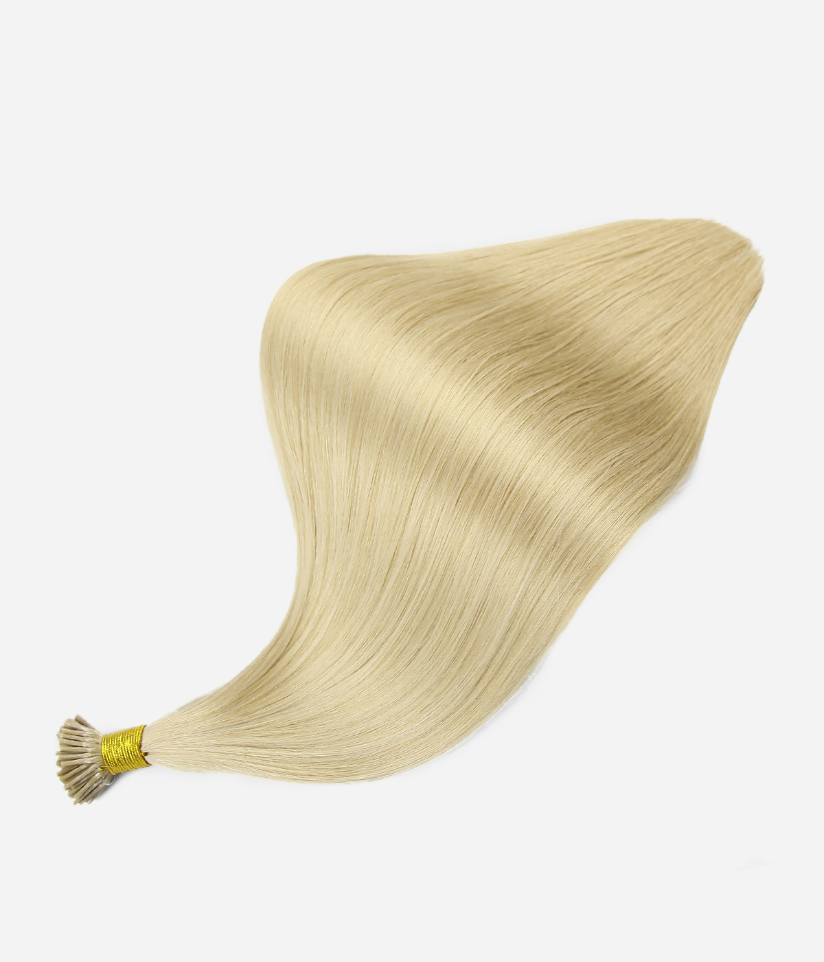 Delux Keratin Fusion I tip Bonded 100% Virgin Human Hair Extensions for pro 100g