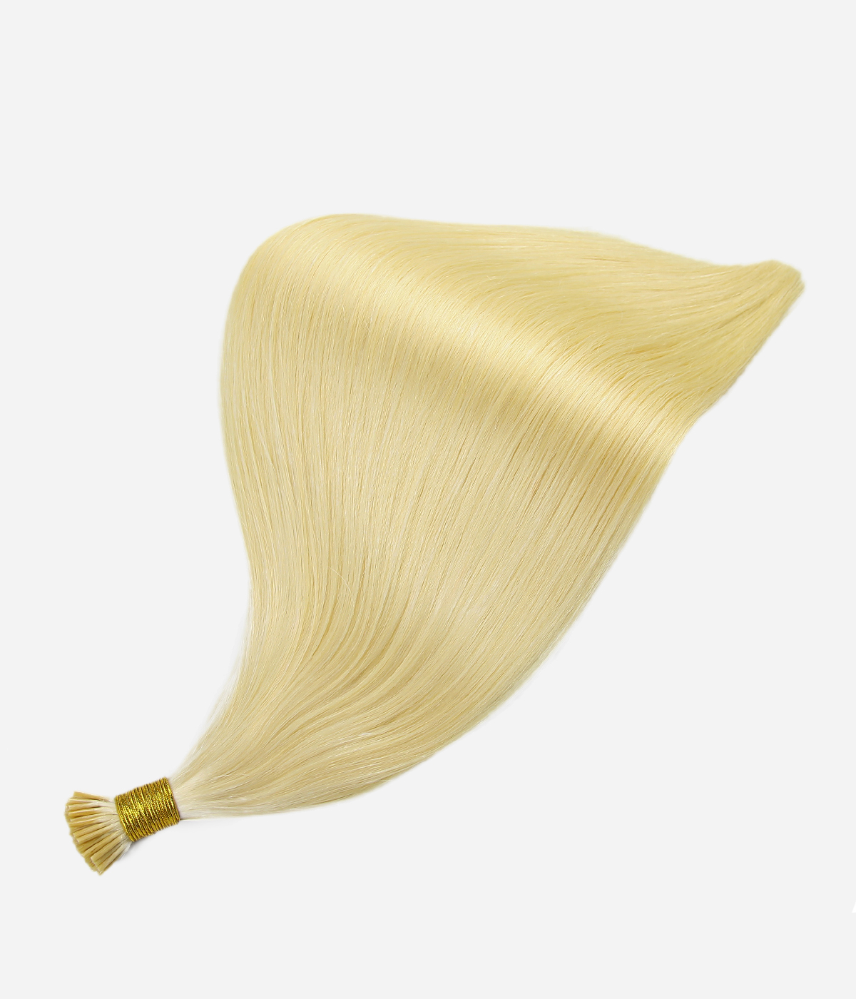 Delux Keratin Fusion I tip Bonded 100% Virgin Human Hair Extensions for pro 100g