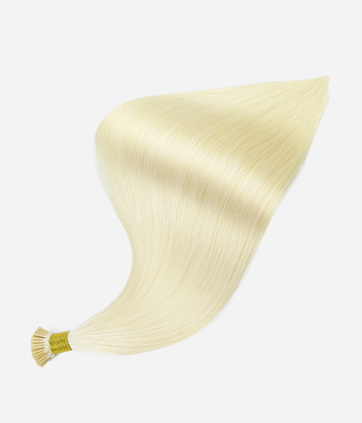 Delux Keratin Fusion I tip Bonded 100% Virgin Human Hair Extensions for pro 100g