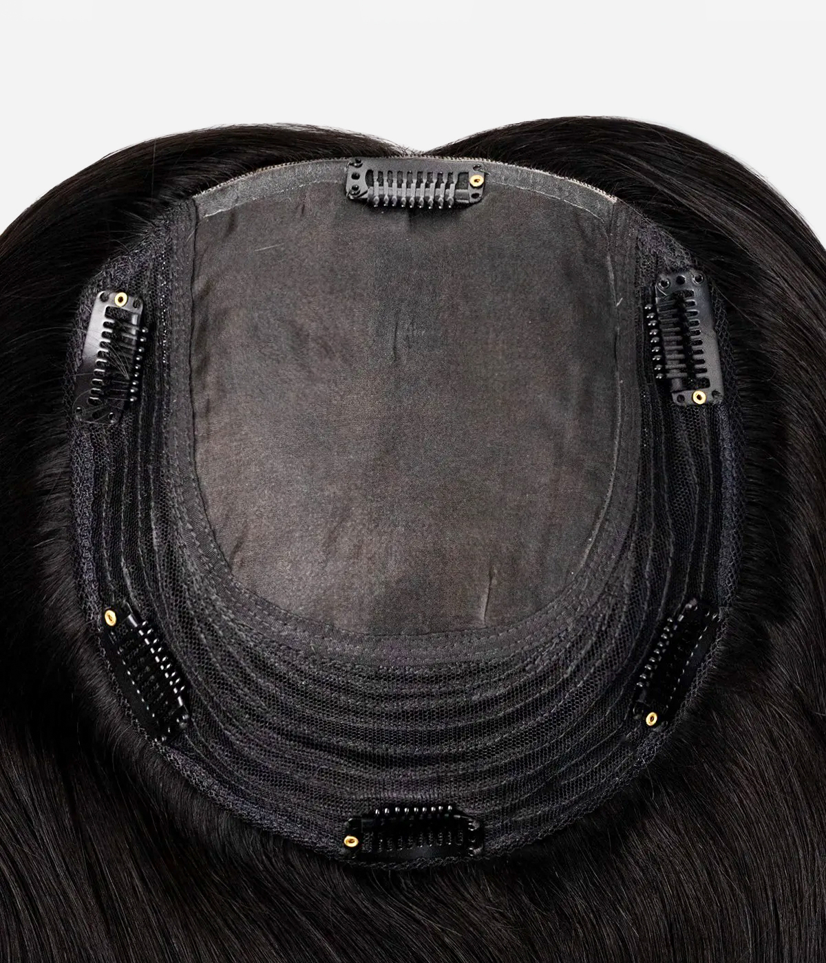 7.5” X 7.5” Skin Top Remy Human Hair Topper | Natural Looking Hair Parting | No Hair Returns