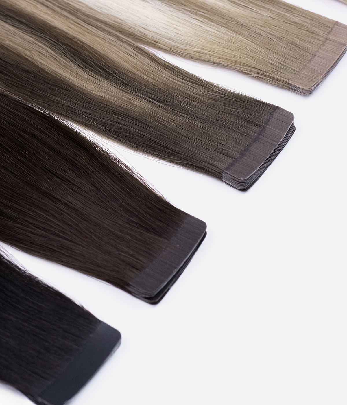 Delux Tape-in 100% Virgin Remy Human Hair Extensions for Pro 100g