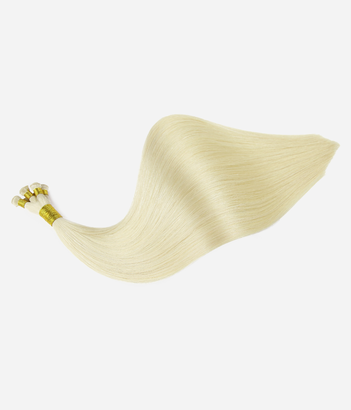 100G Hand-tied Weft-Remy Human Hair Extensions