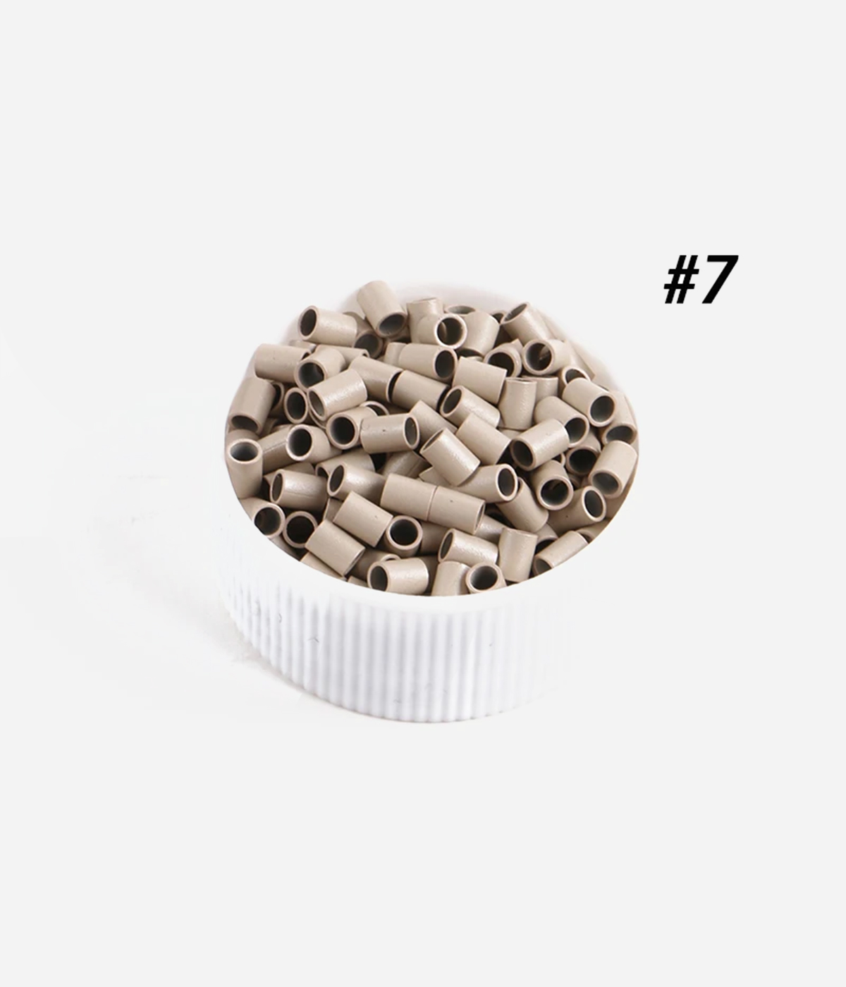 Hair Extension Copper Micro Rings 3.0x2.4x4.0mm