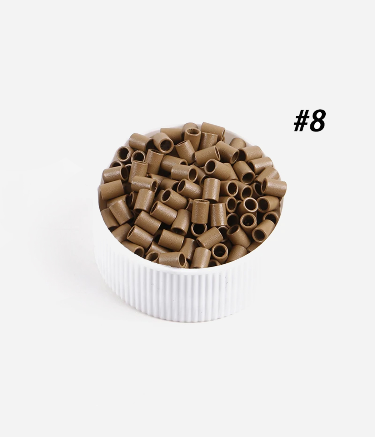 Hair Extension Copper Micro Rings 3.0x2.4x4.0mm