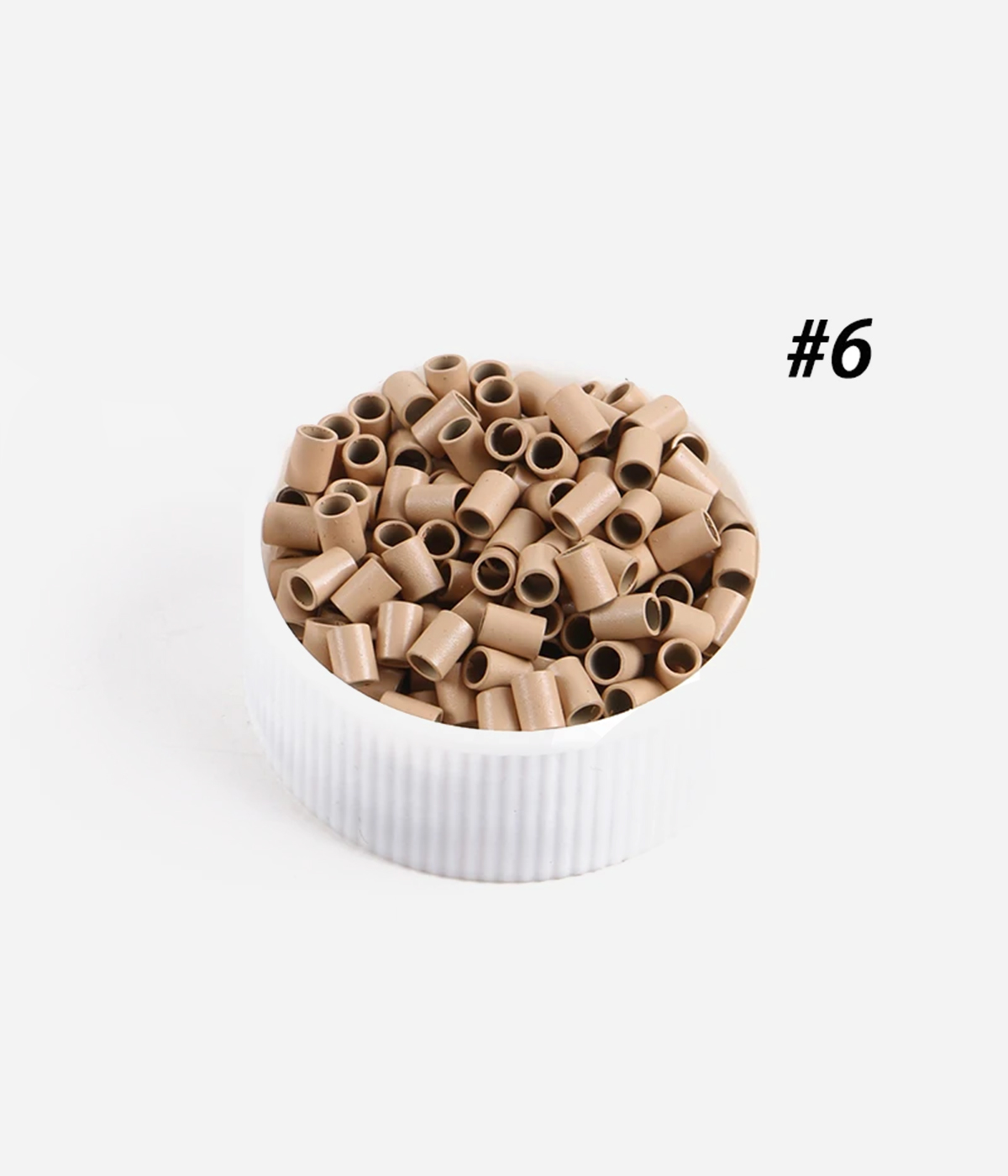 Hair Extension Copper Micro Rings 3.0x2.4x4.0mm