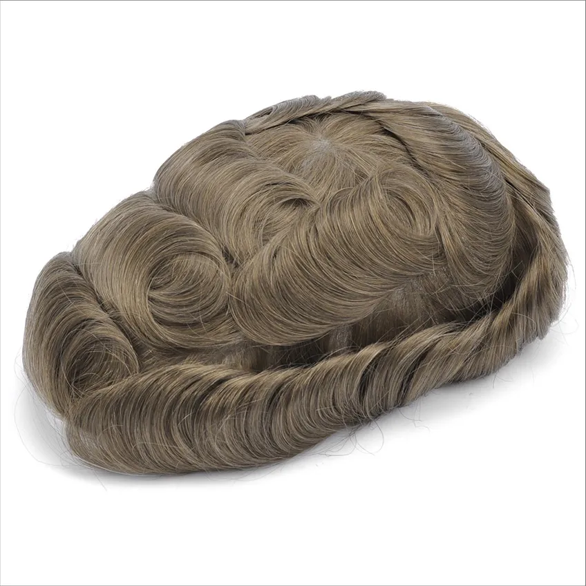  Men's Hair System SILK BASE | Achieve an Incomparable, Authentic Scalp Look