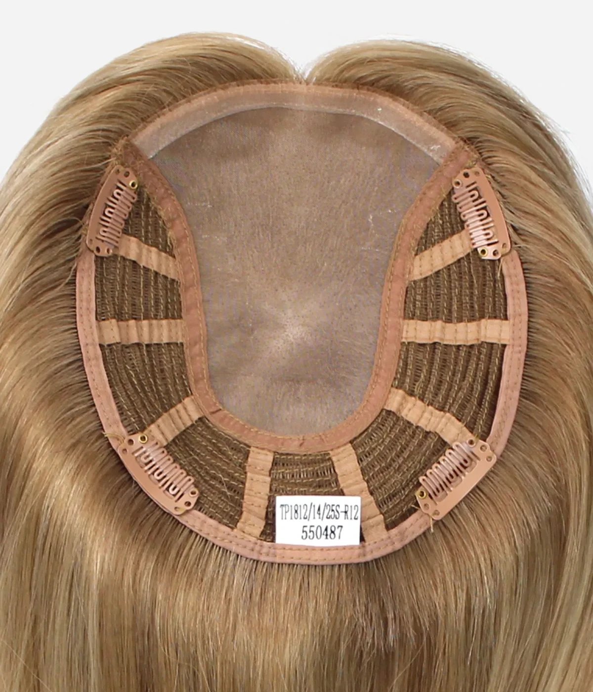 6"x7&ldquo; Mono Top Remy Human Hair Topper