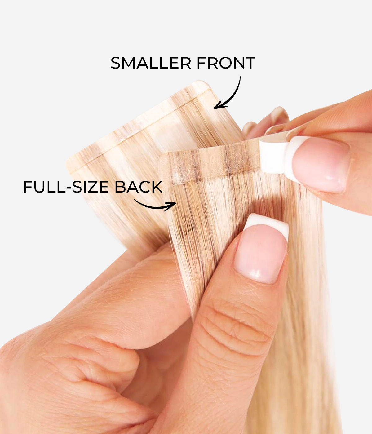 Delux  Ultra Slim Tape-in 100% Virgin Remy Human Hair Extensions for Pro 100g