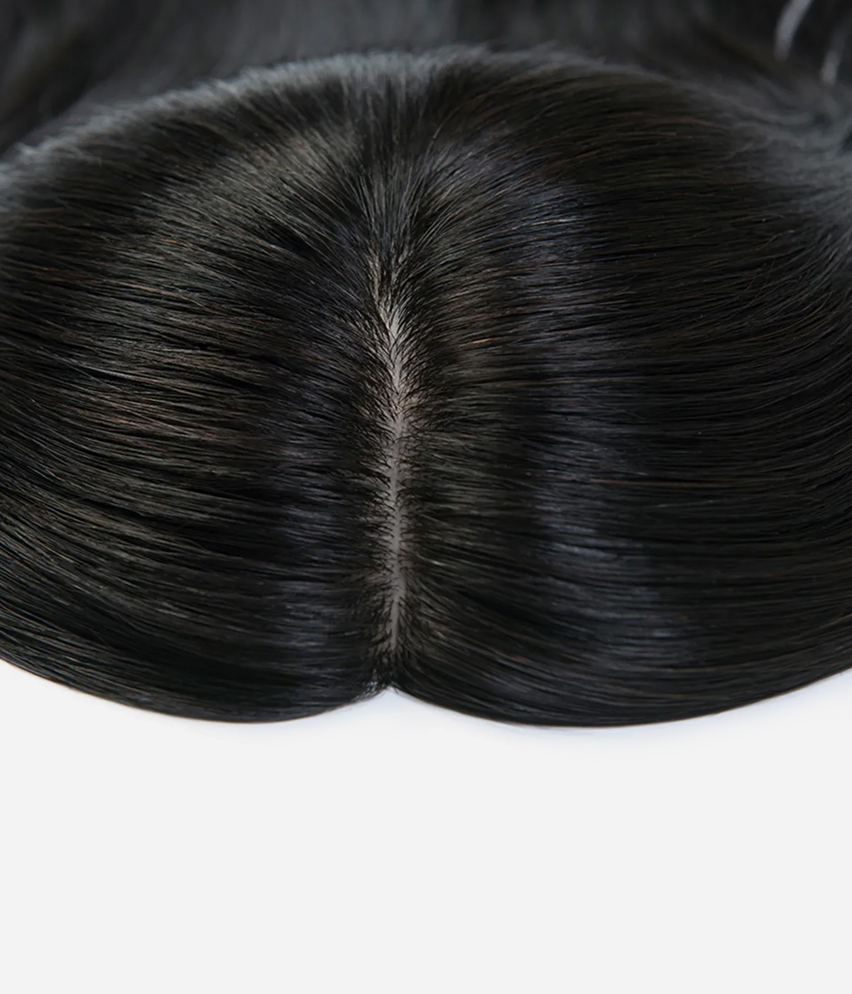  5.5" x 6" Full Skin Base Remy Human Hair Topper | Medium Density | Natural Looking Hair Parting 