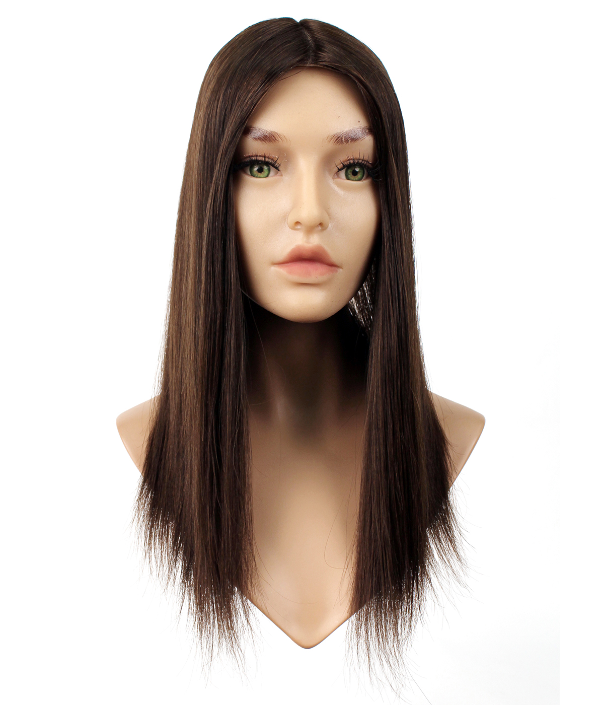 5.5" x 6" Full Skin Base Remy Human Hair Topper | Medium Density | Natural Looking Hair Parting  
