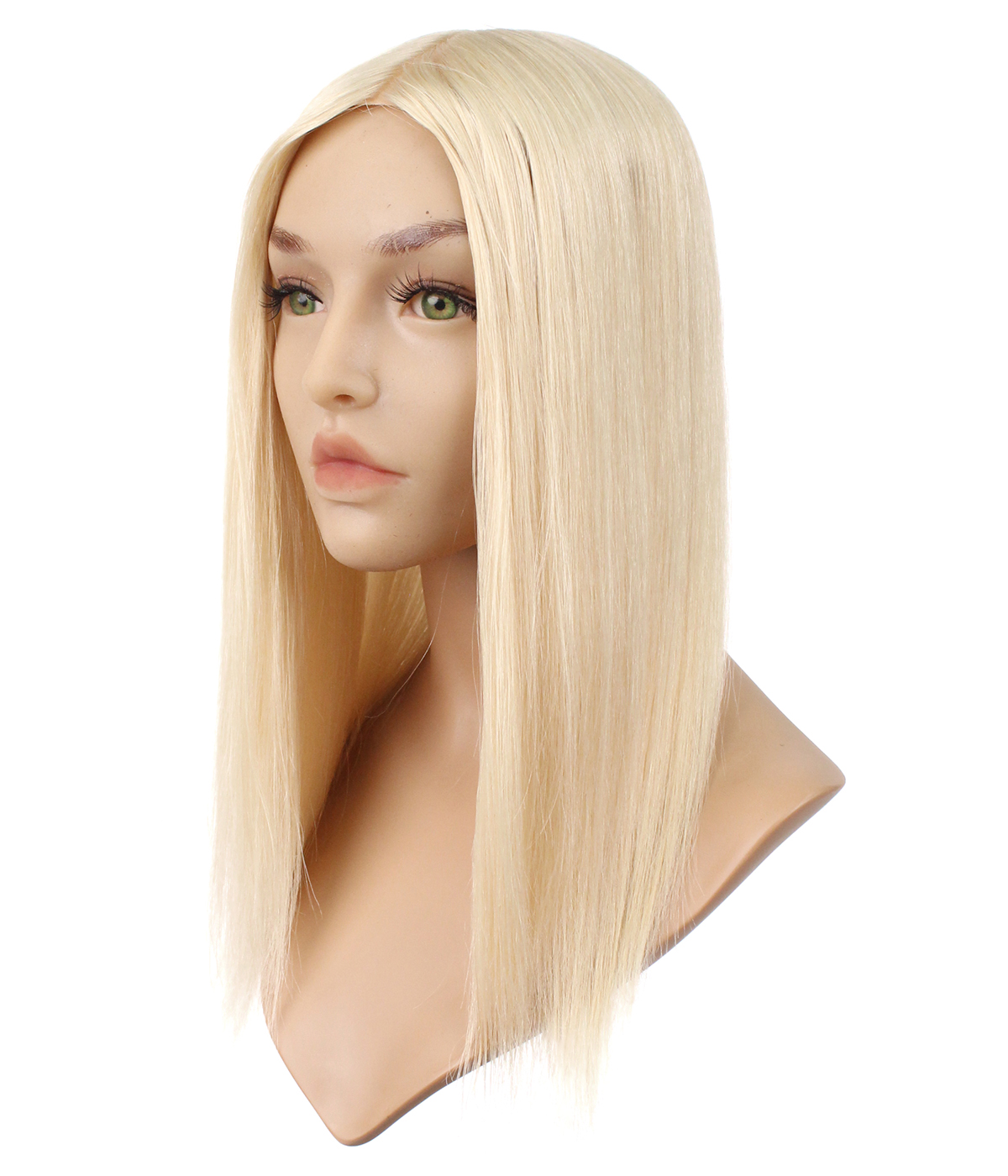  5.5" x 6" Full Skin Base Remy Human Hair Topper | Medium Density | Natural Looking Hair Parting  