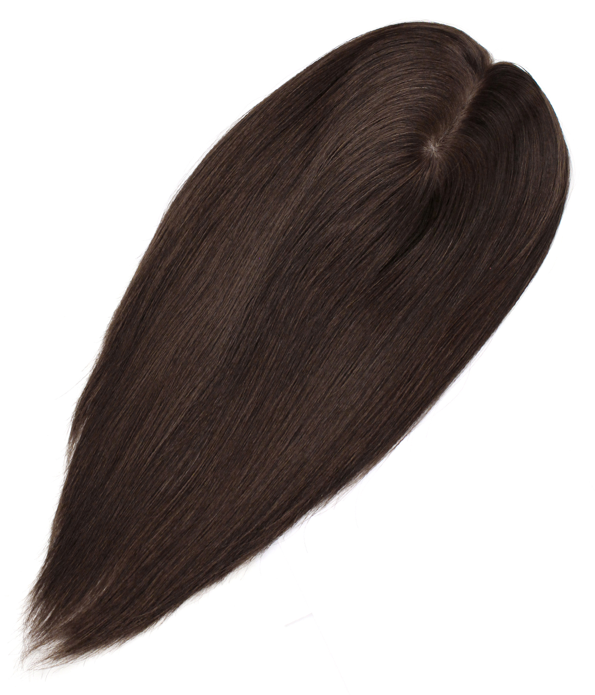  5.5" x 6" Full Skin Base Remy Human Hair Topper | Medium Density | Natural Looking Hair Parting  