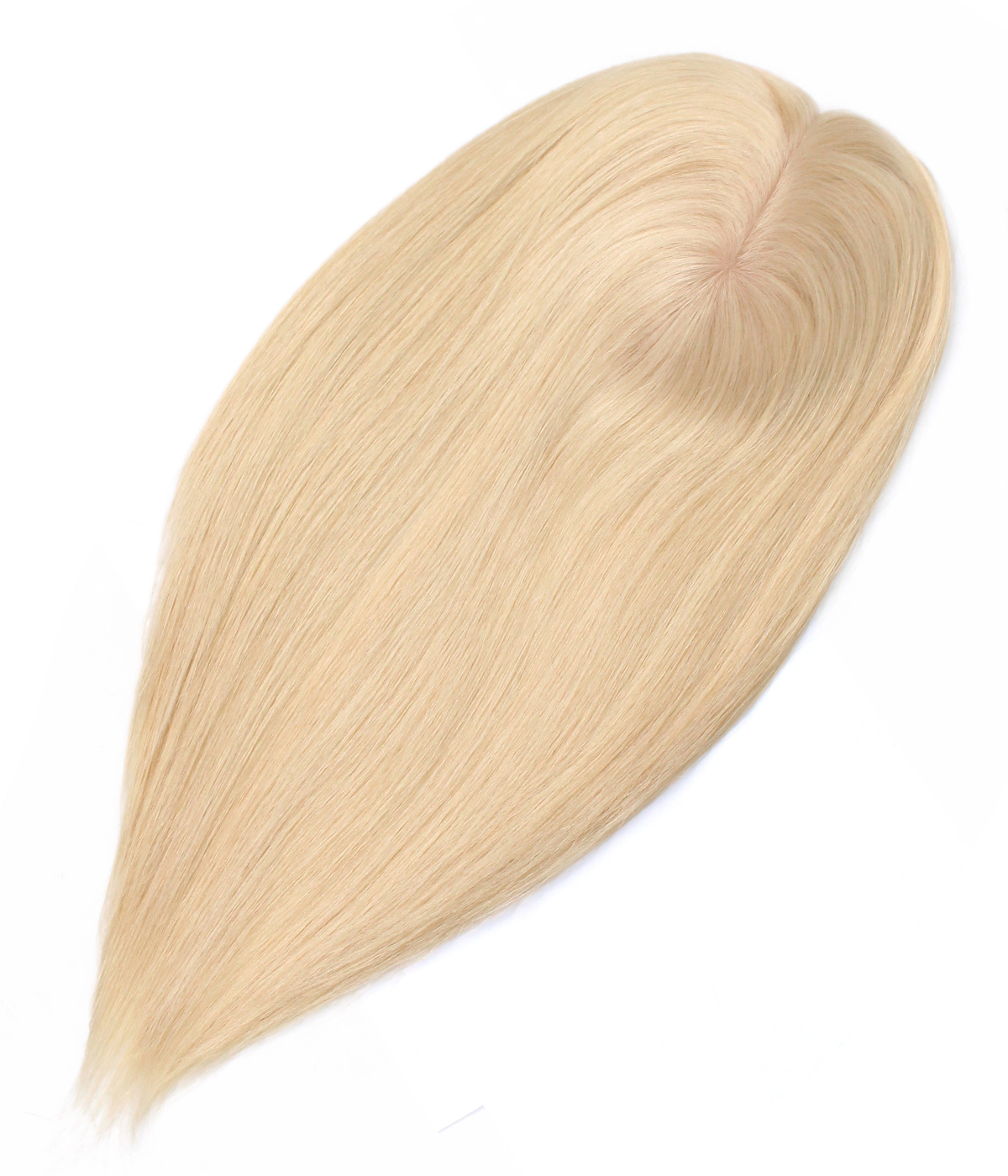  5.5" x 6" Full Skin Base Remy Human Hair Topper | Medium Density | Natural Looking Hair Parting  